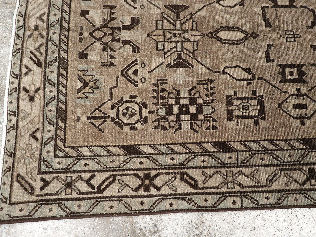 Antique Persian Malayer Runner, No.32775 - Staging