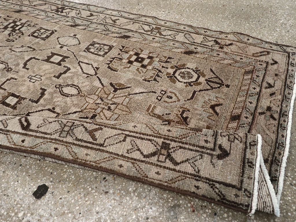 Antique Persian Malayer Runner, No.32775 - Staging