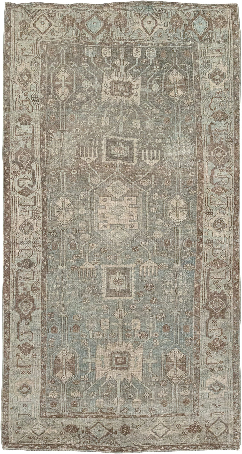 Antique Persian Kurd Bidjar Runner, No.32777 - Staging