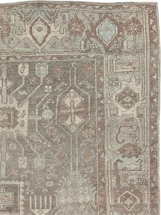 Antique Persian Kurd Bidjar Runner, No.32777 - Staging