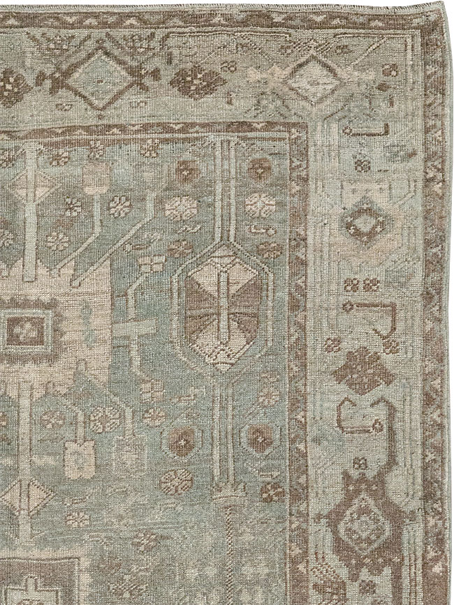 Antique Persian Kurd Bidjar Runner, No.32777 - Staging