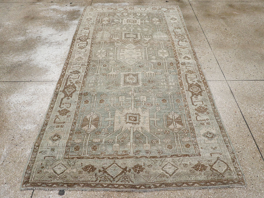 Antique Persian Kurd Bidjar Runner, No.32777 - Staging