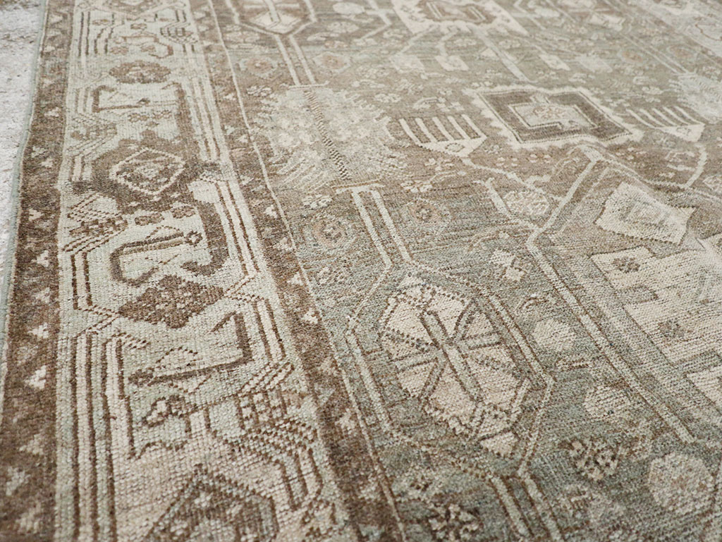 Antique Persian Kurd Bidjar Runner, No.32777 - Staging