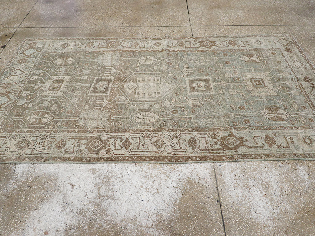 Antique Persian Kurd Bidjar Runner, No.32777 - Staging