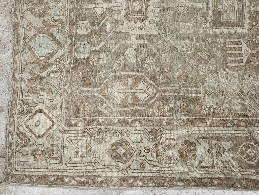 Antique Persian Kurd Bidjar Runner, No.32777 - Staging