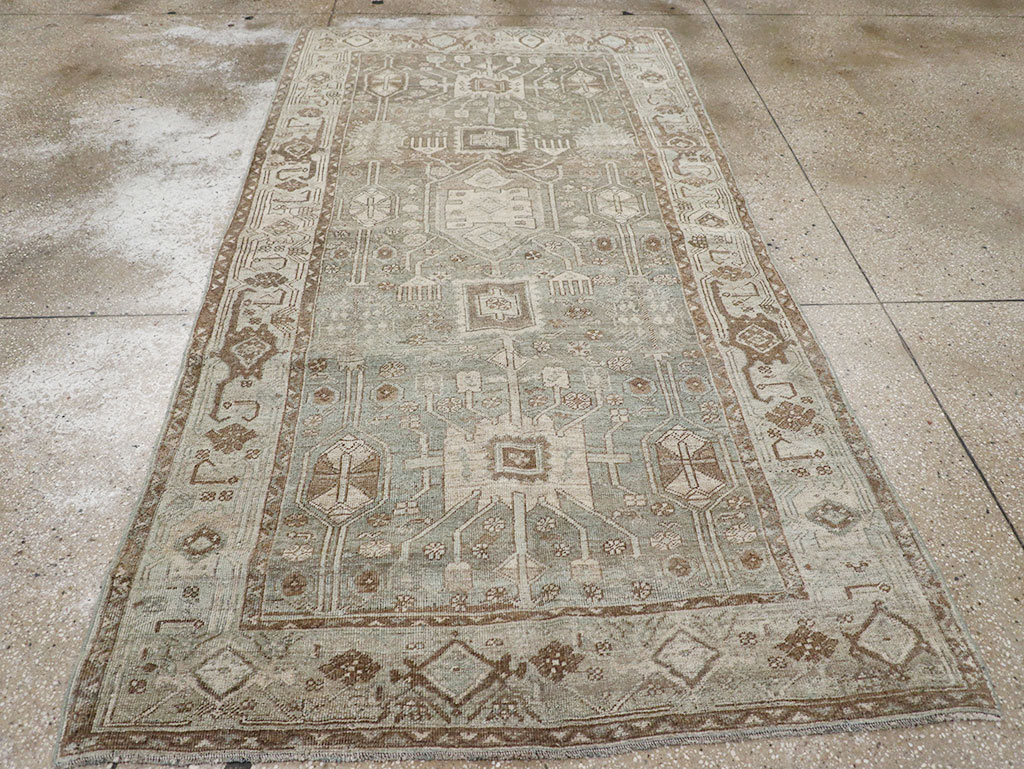 Antique Persian Kurd Bidjar Runner, No.32777 - Staging