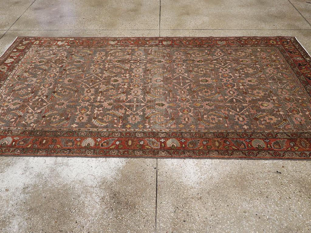 Antique Persian Bakhtiari Gallery Rug, No.32778 - Staging