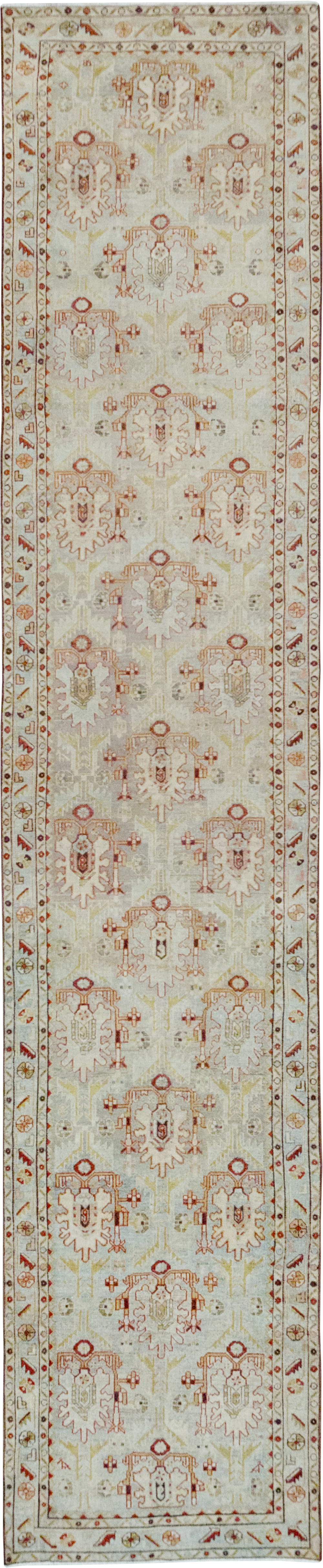 Vintage Persian Malayer Long Runner, No.32779 - Staging