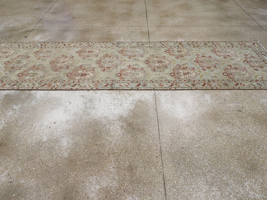 Vintage Persian Malayer Long Runner, No.32779 - Staging