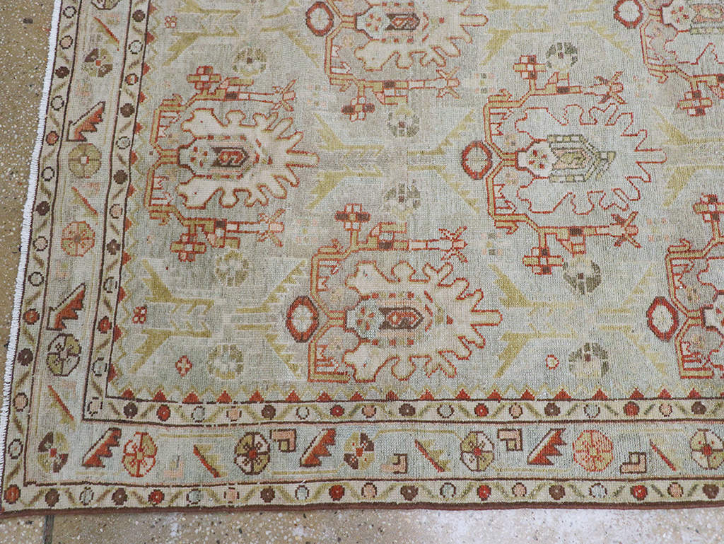 Vintage Persian Malayer Long Runner, No.32779 - Staging