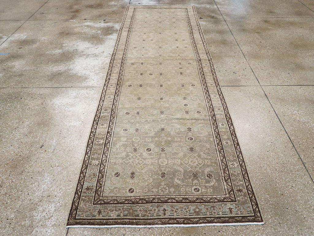 Vintage Persian Malayer Runner, No.32780 - Staging