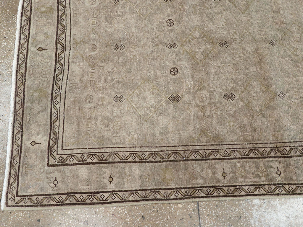 Vintage Persian Malayer Runner, No.32780 - Staging