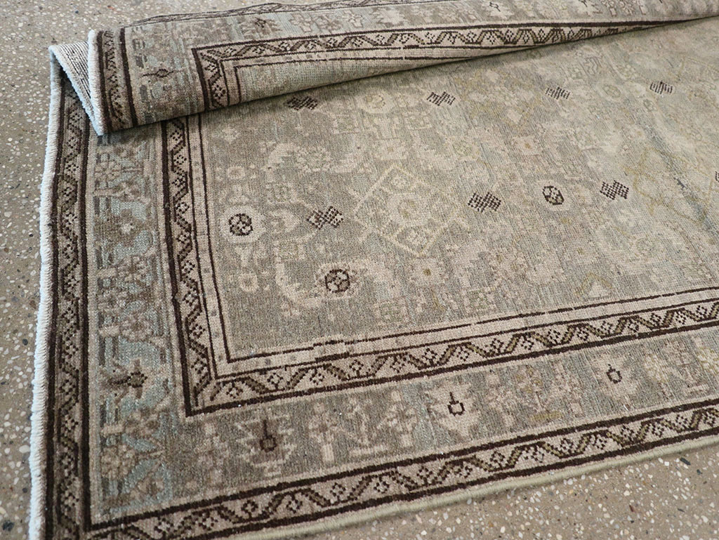 Vintage Persian Malayer Runner, No.32780 - Staging