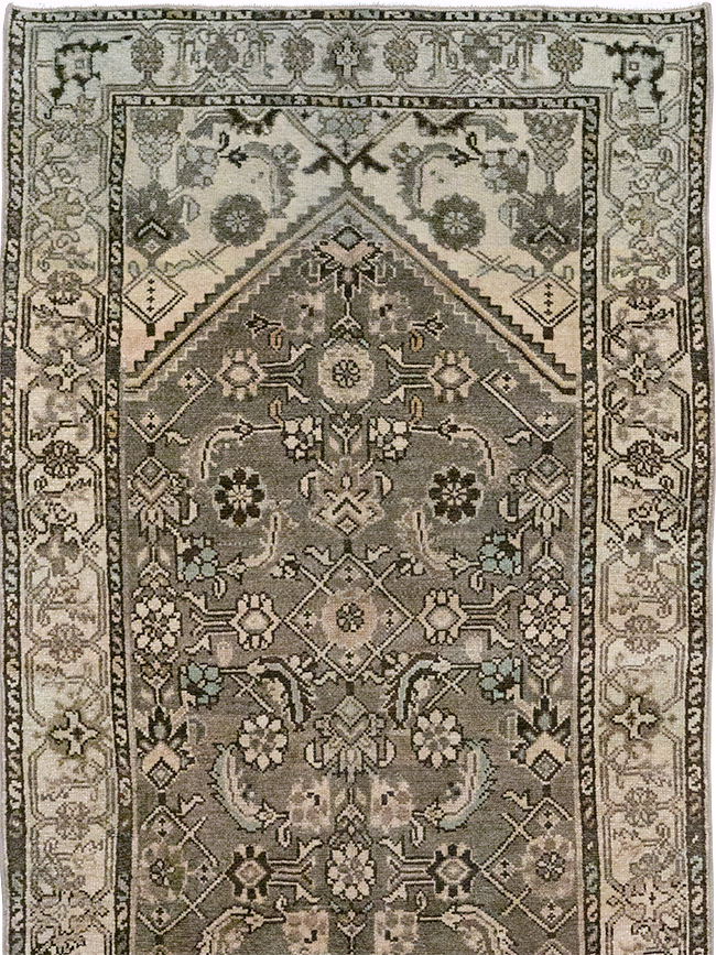 Vintage Persian Malayer Runner, No.32782 - Staging