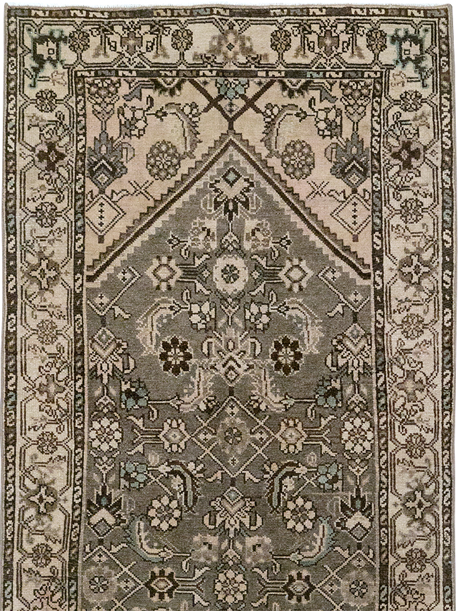 Vintage Persian Malayer Runner, No.32782 - Staging