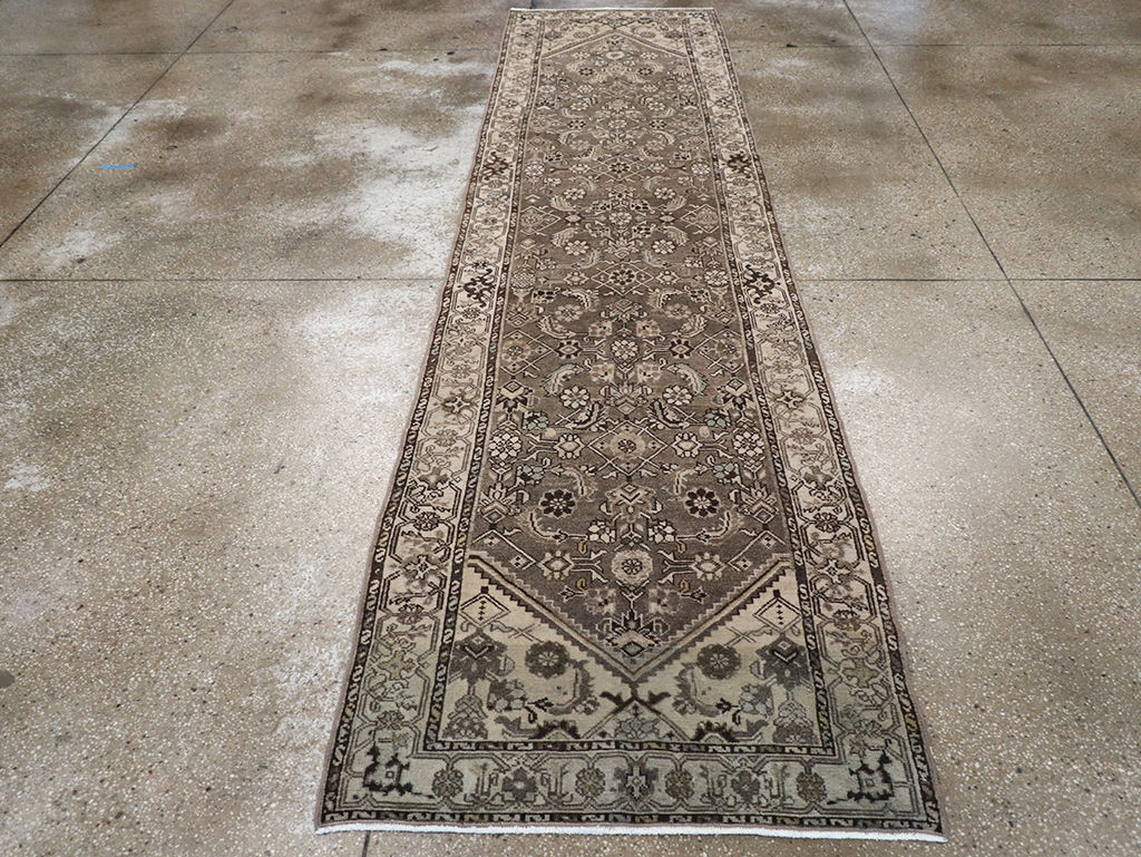 Vintage Persian Malayer Runner, No.32782 - Staging