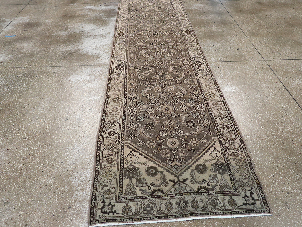 Vintage Persian Malayer Runner, No.32782 - Staging