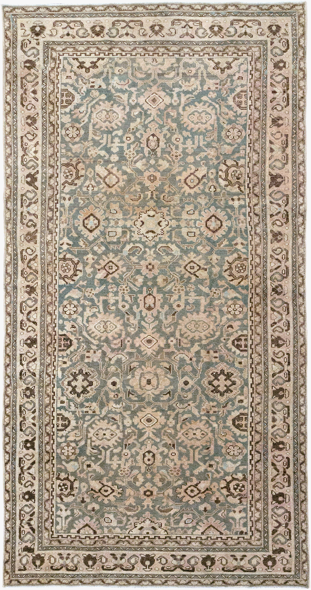 Vintage Persian Malayer Gallery Rug, No.32784 - Staging