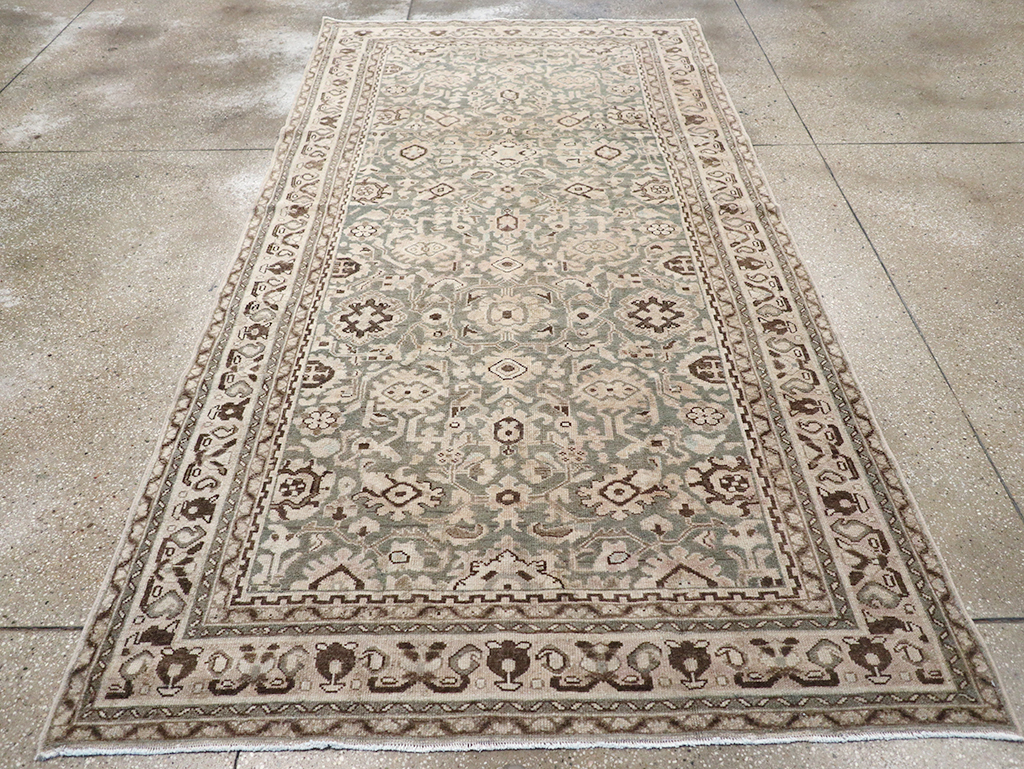 Vintage Persian Malayer Gallery Rug, No.32784 - Staging