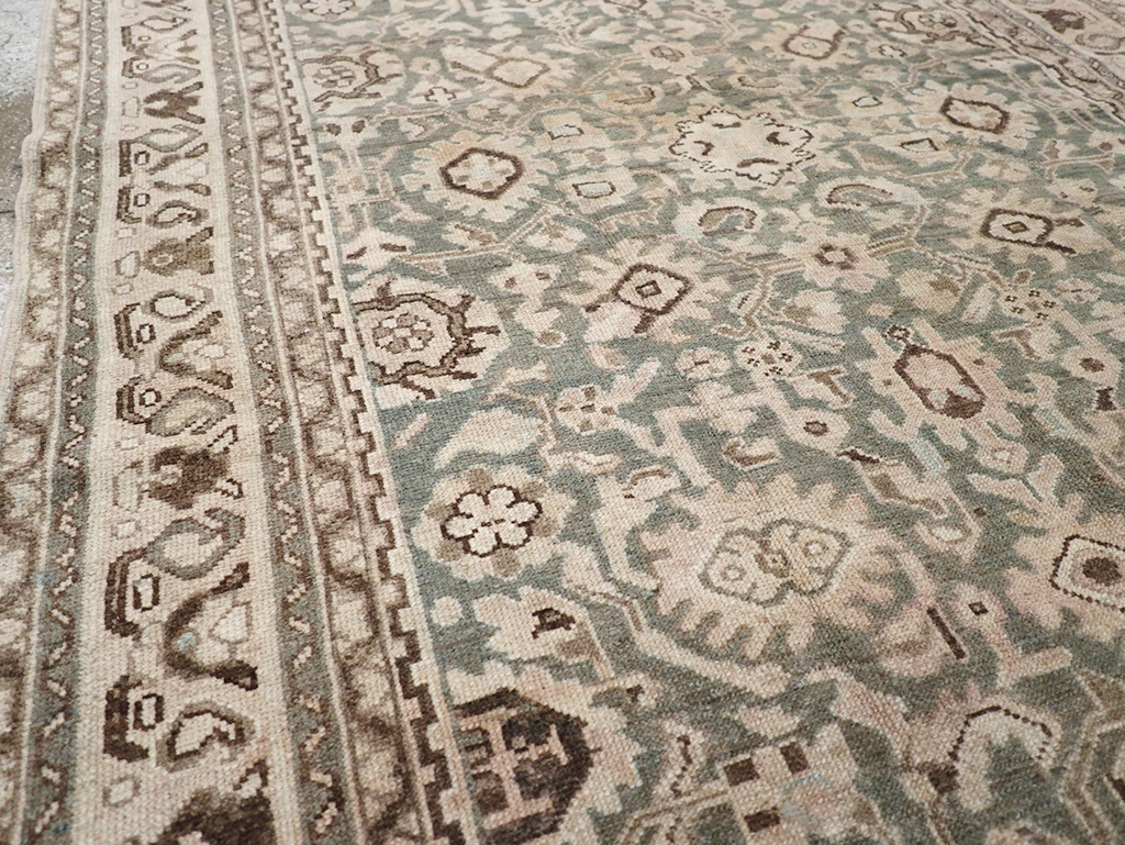 Vintage Persian Malayer Gallery Rug, No.32784 - Staging