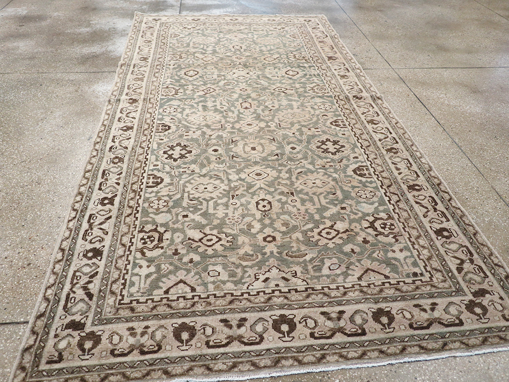 Vintage Persian Malayer Gallery Rug, No.32784 - Staging