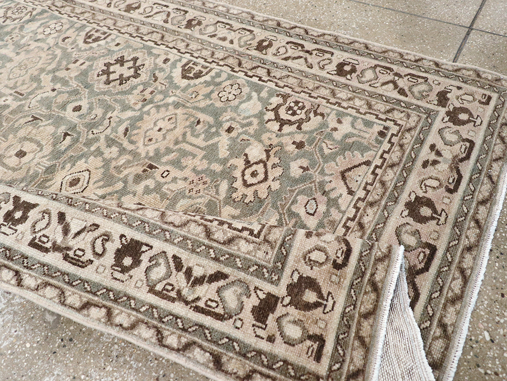 Vintage Persian Malayer Gallery Rug, No.32784 - Staging