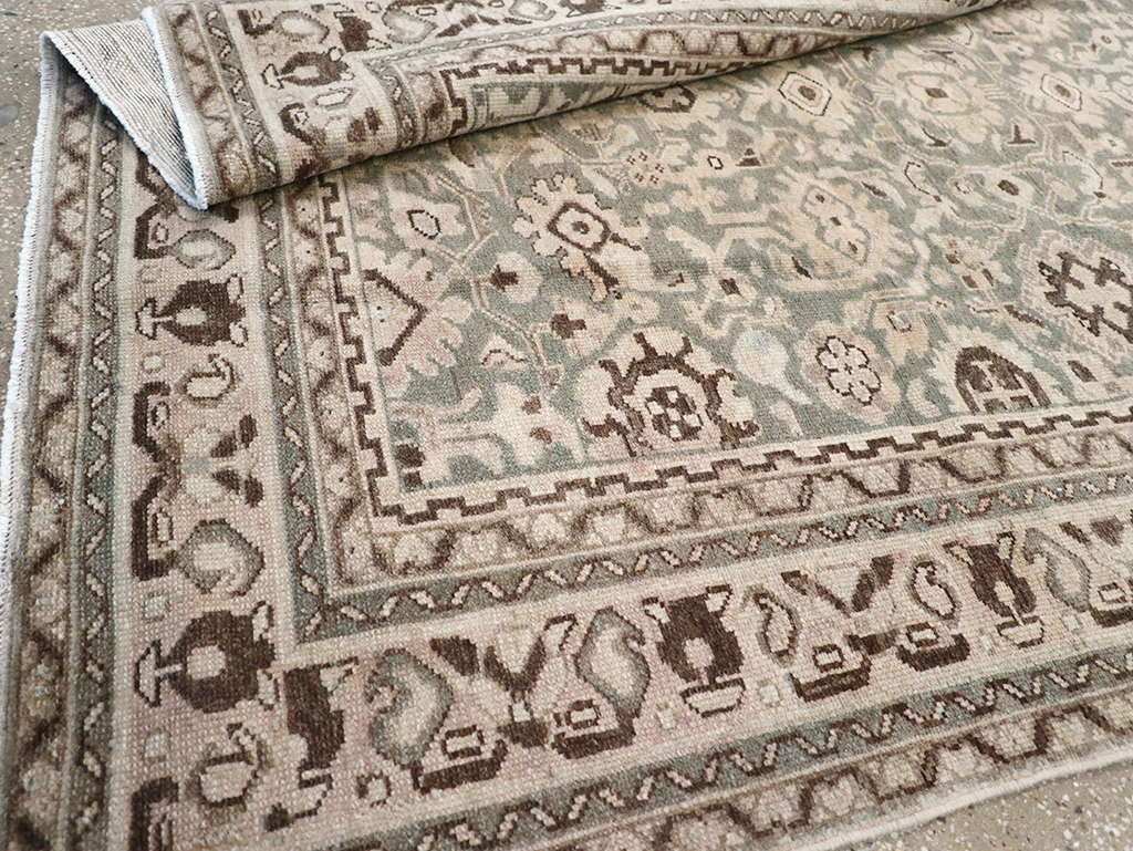 Vintage Persian Malayer Gallery Rug, No.32784 - Staging