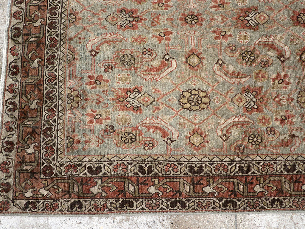 Antique Persian Malayer Gallery Rug, No.32787 - Staging