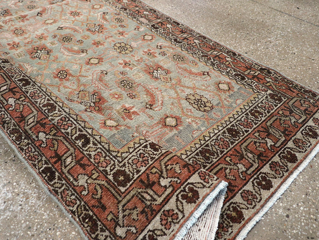 Antique Persian Malayer Gallery Rug, No.32787 - Staging