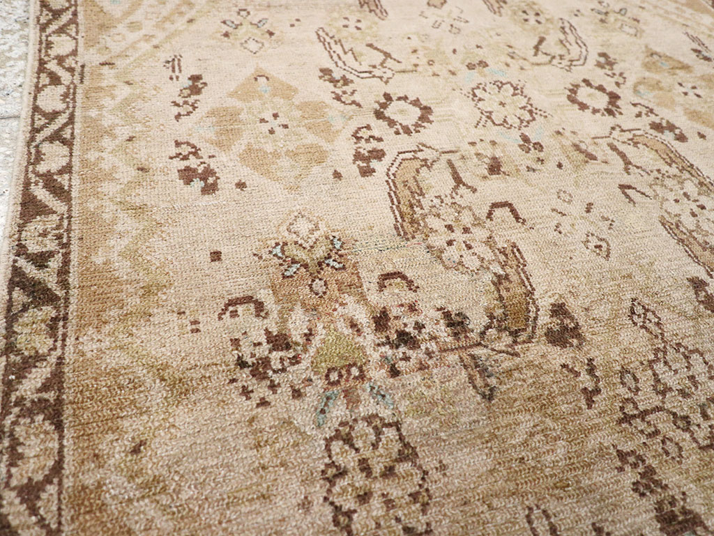 Vintage Persian Malayer Accent Rug, No.32829 - Staging