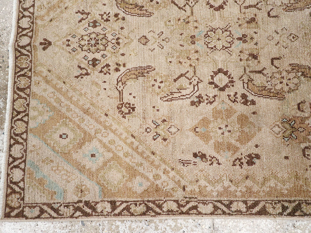 Vintage Persian Malayer Accent Rug, No.32829 - Staging