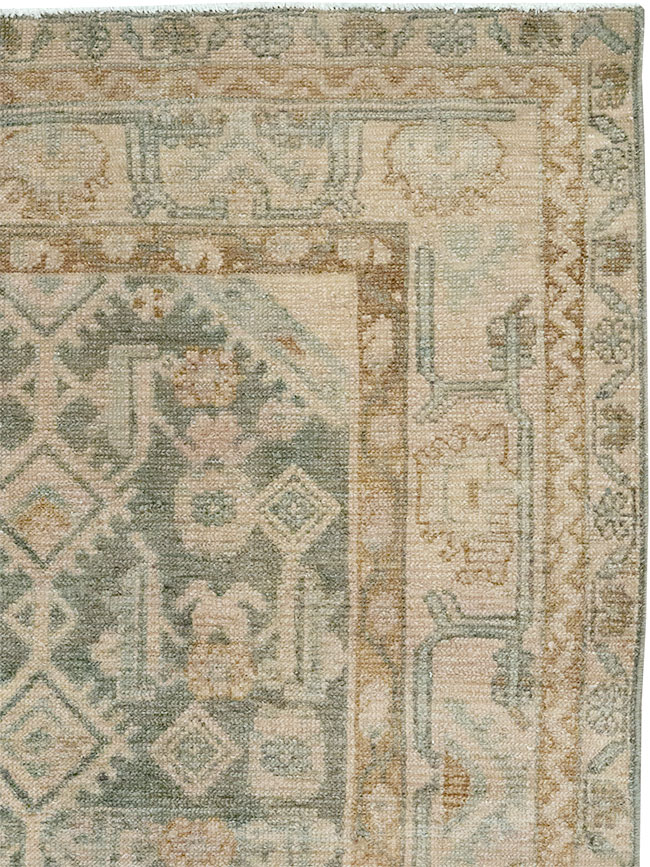 Vintage Persian Malayer Rug, No.32858 - Staging