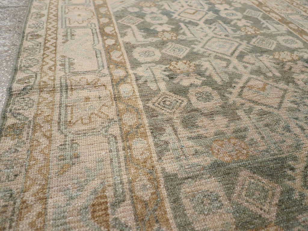 Vintage Persian Malayer Rug, No.32858 - Staging