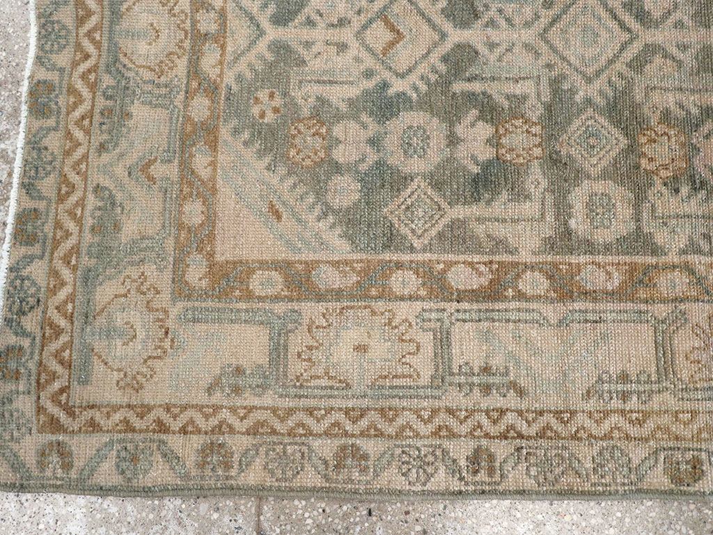 Vintage Persian Malayer Rug, No.32858 - Staging