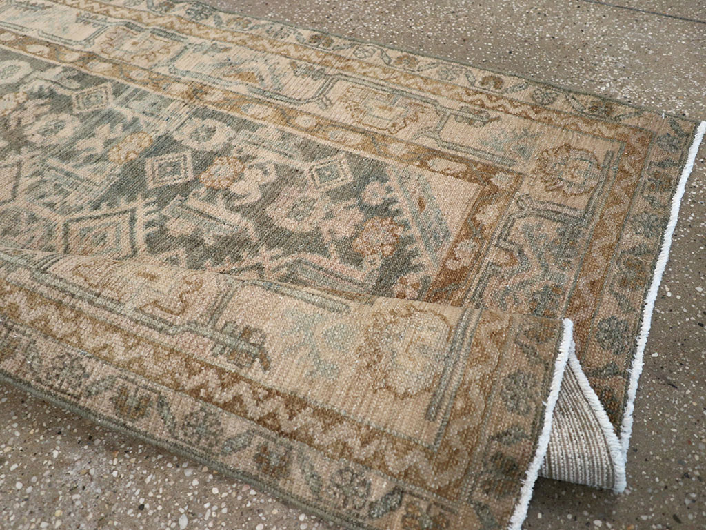 Vintage Persian Malayer Rug, No.32858 - Staging