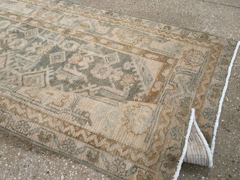 Vintage Persian Malayer Rug, No.32858 - Staging