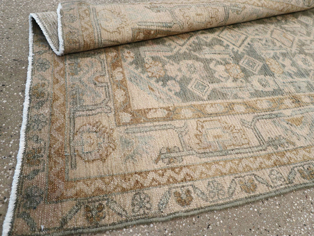 Vintage Persian Malayer Rug, No.32858 - Staging
