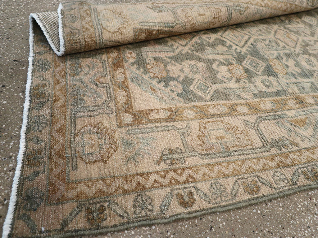 Vintage Persian Malayer Rug, No.32858 - Staging