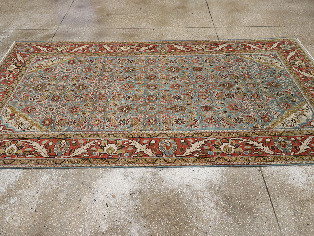 Vintage Persian Malayer Gallery Rug, No.32859 - Staging