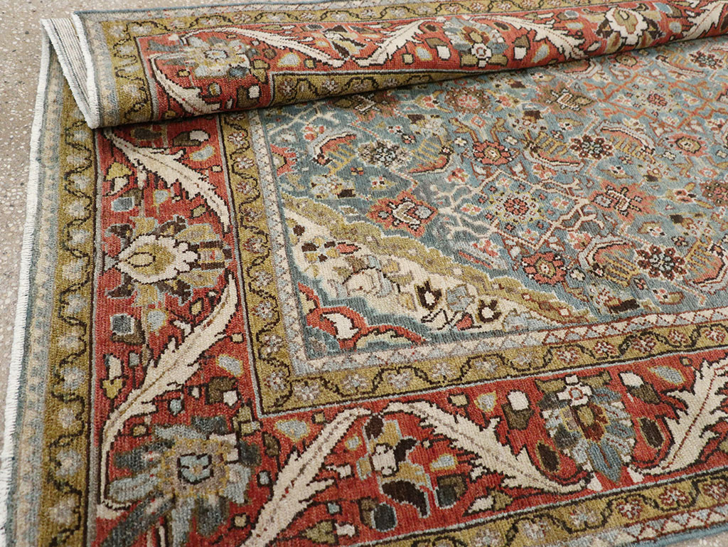 Vintage Persian Malayer Gallery Rug, No.32859 - Staging
