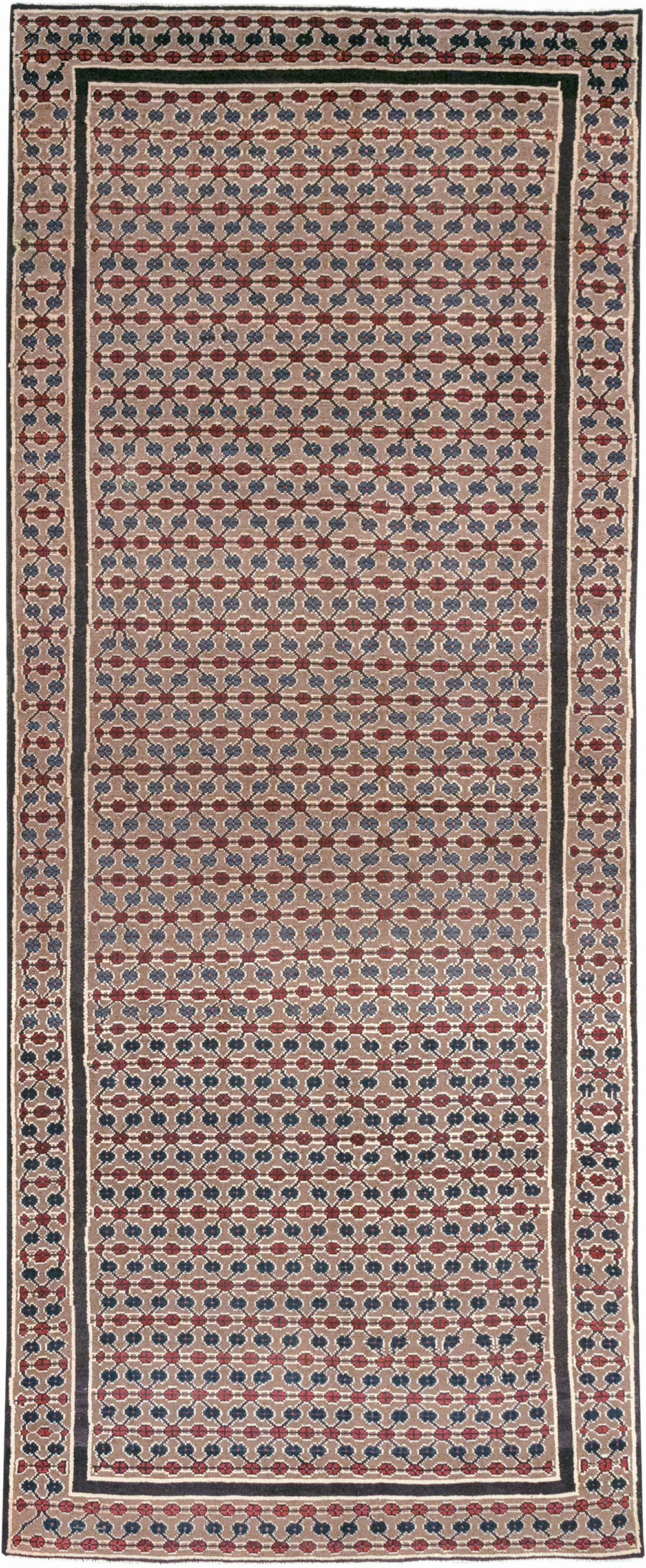 Vintage Persian Serab Runner, No.32860 - Staging