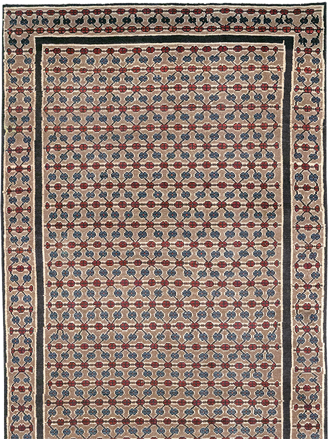 Vintage Persian Serab Runner, No.32860 - Staging