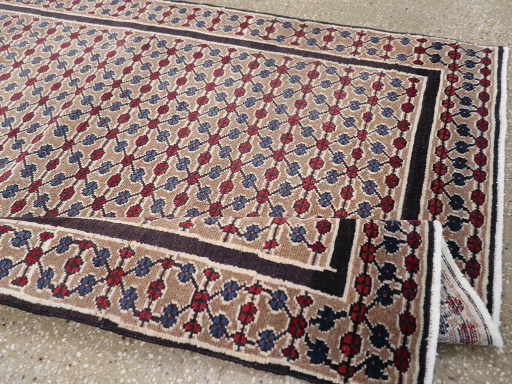 Vintage Persian Serab Runner, No.32860 - Staging