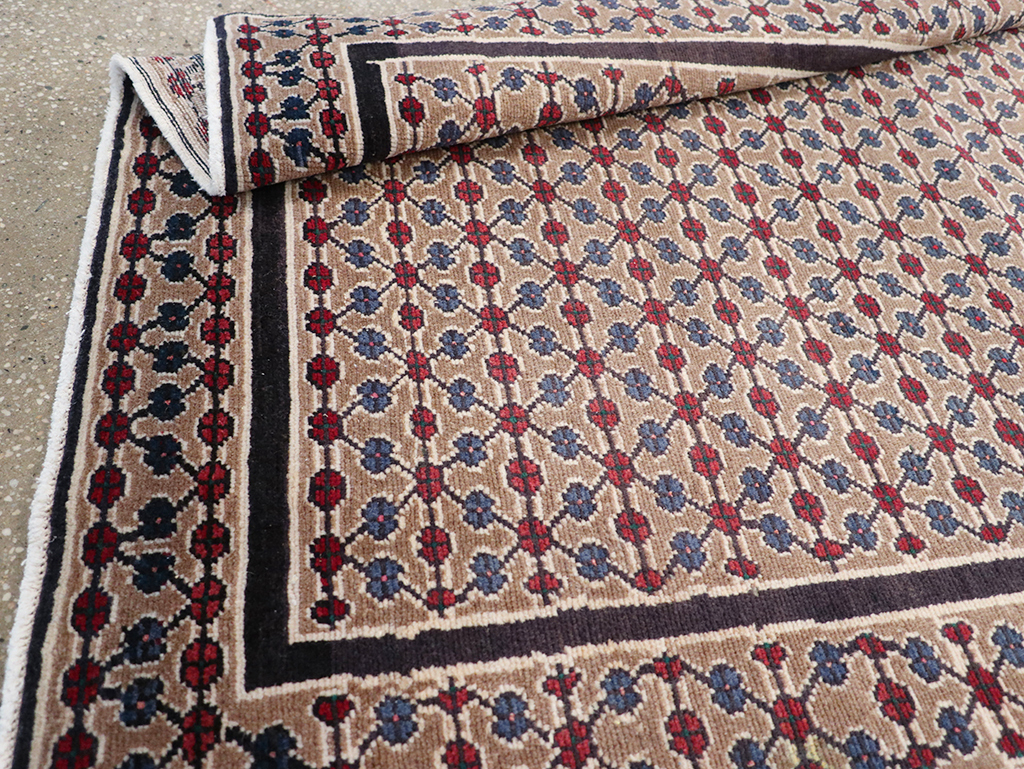 Vintage Persian Serab Runner, No.32860 - Staging