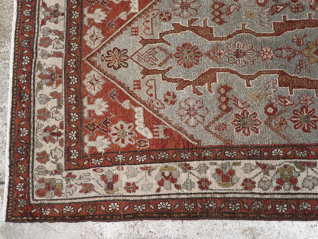 Antique Persian Malayer Runner, No.32861 - Staging