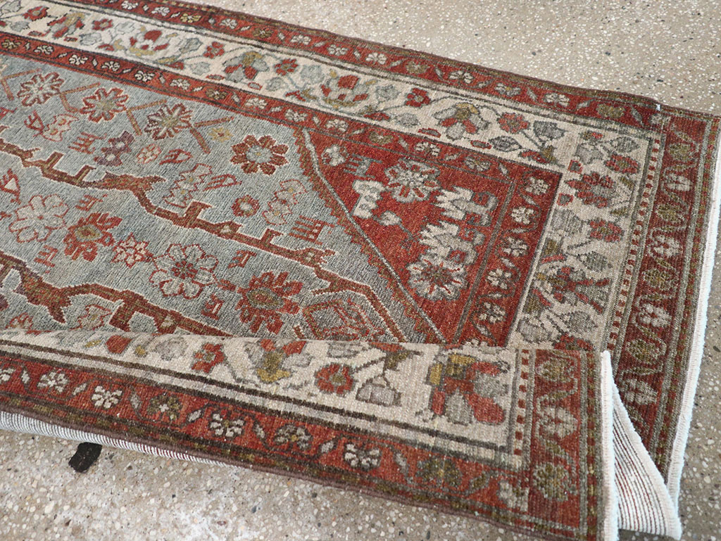 Antique Persian Malayer Runner, No.32861 - Staging