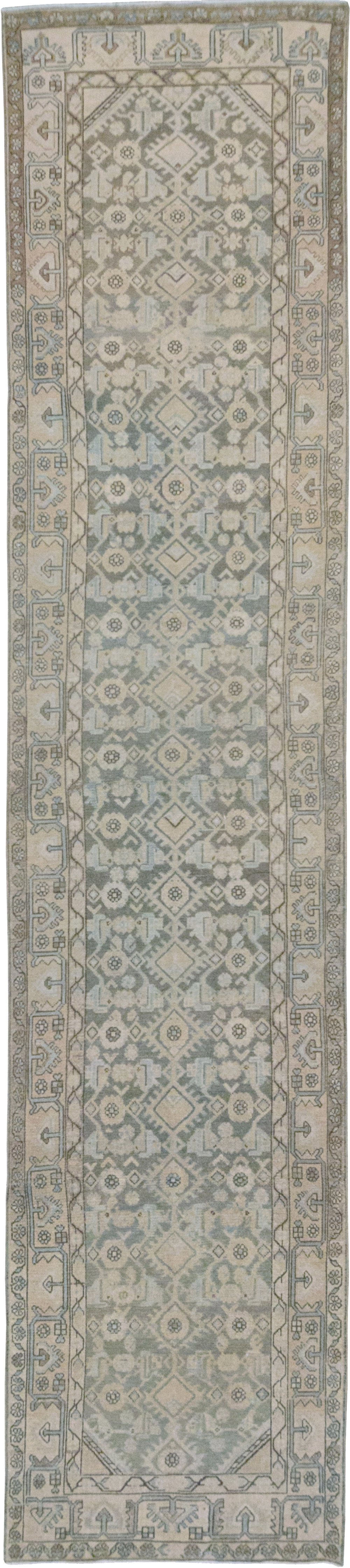 Vintage Persian Malayer Runner, No.32862 - Staging