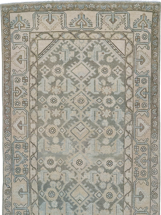 Vintage Persian Malayer Runner, No.32862 - Staging