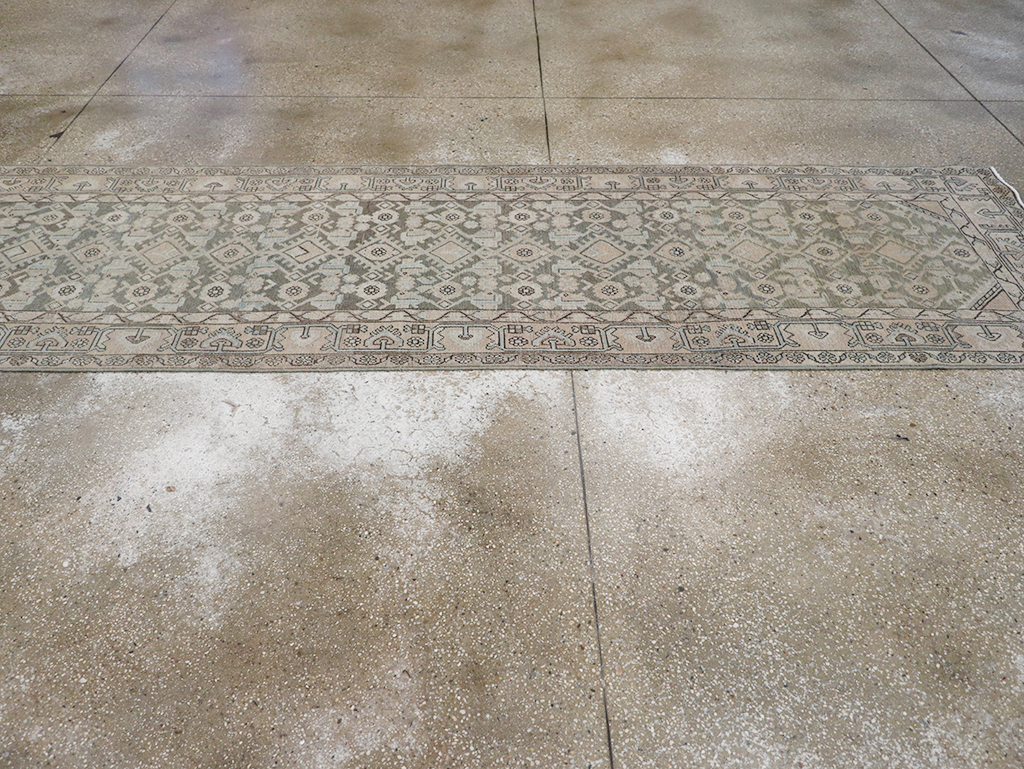 Vintage Persian Malayer Runner, No.32862 - Staging