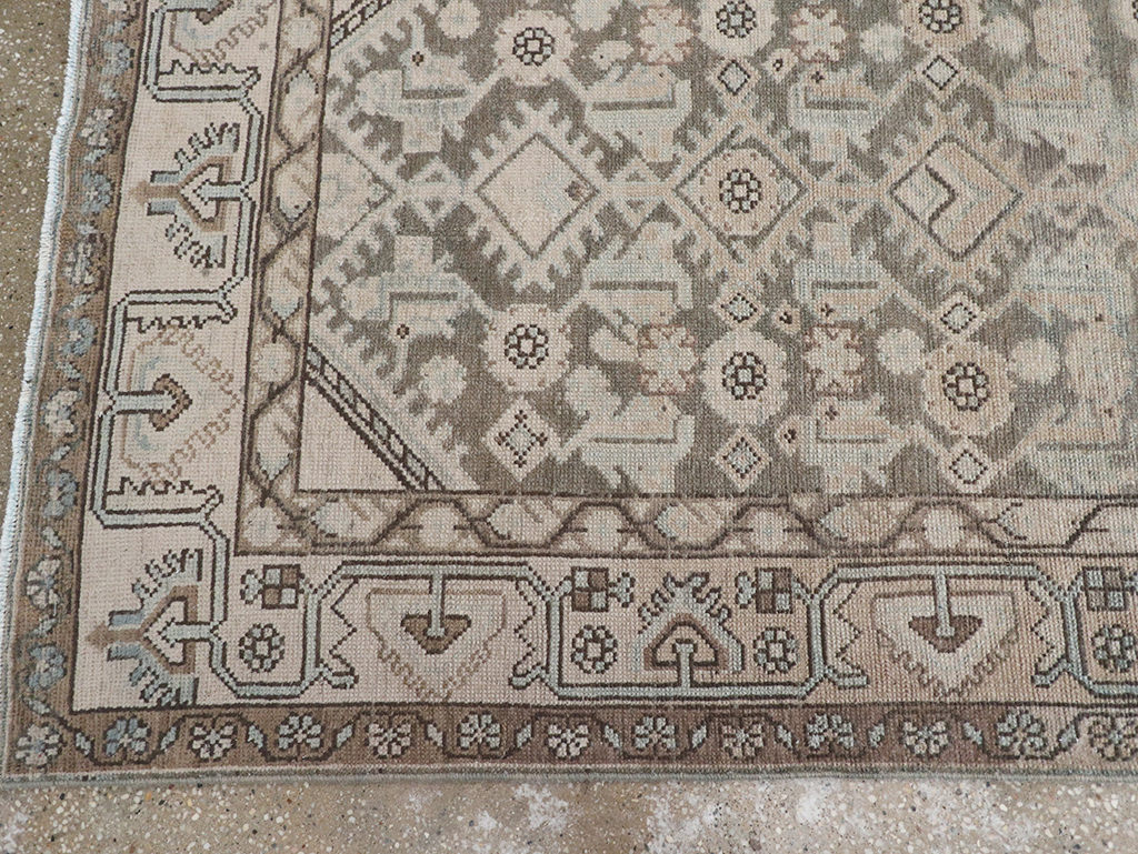 Vintage Persian Malayer Runner, No.32862 - Staging
